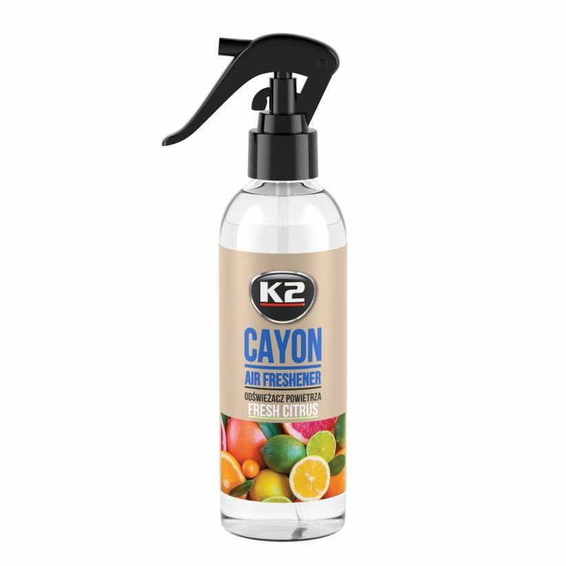 K2 Odświeżacz Powietrza. Deocar Fresh Citrus 250Ml
