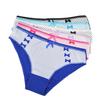 Women's Cotton Underwear Panties Girls Briefs Sexy Ladies Briefs Dot Cute Bow Lingerie 6 Pcs/lot
