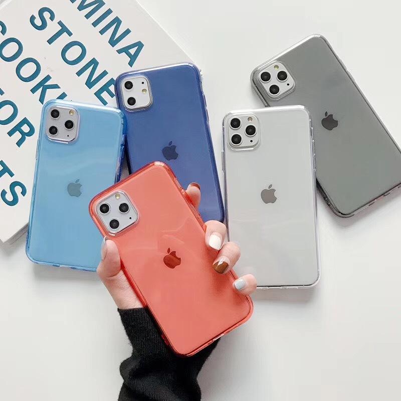 iPhone17 Прозрачный Цветной Мягкий Чехол Apple 17PROMAX Чехол для Мобильного Телефона Прозрачный Мягкий Чехол Apple 14PRO Подходящий