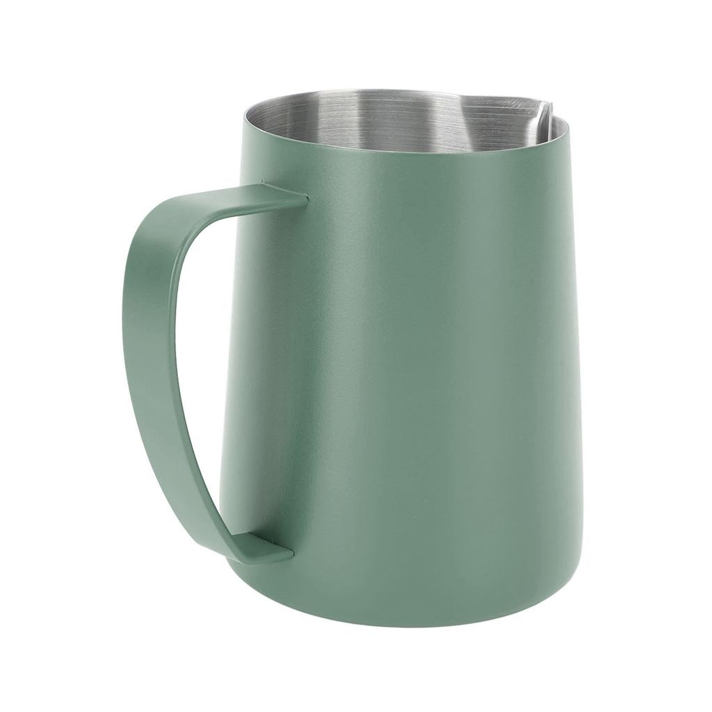 600 мл Чашка для вспенивания кофе 304 Нержавеющая сталь Кувшин для вспенивания молока Носик для латте-арта Питчер с внутренней шкалой