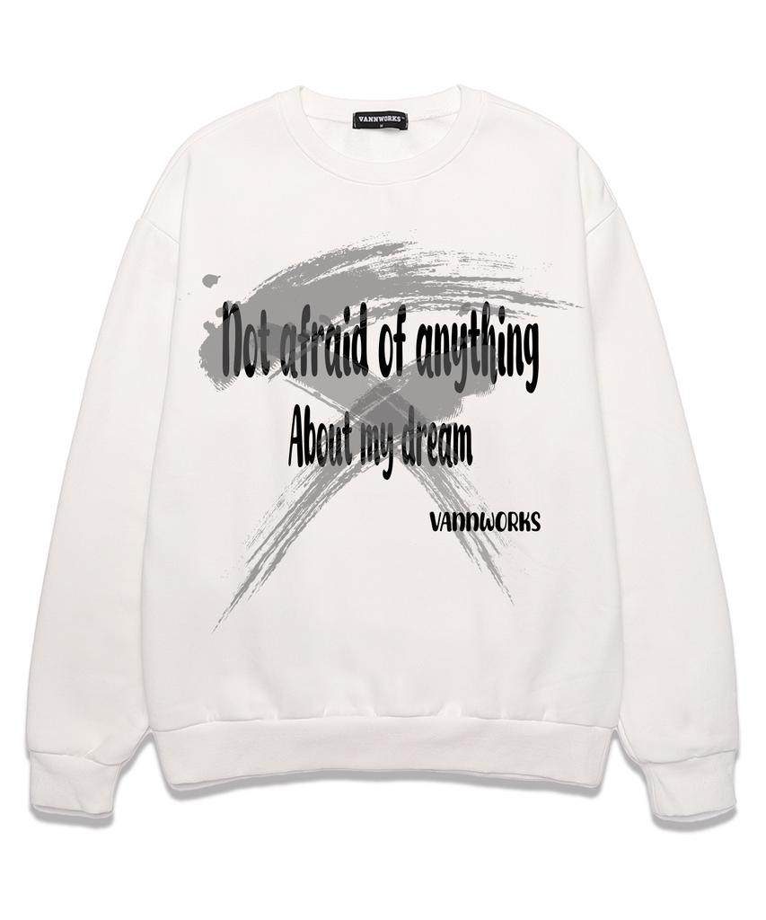VANNWORKS Dream Oversized Sweatshirt (Vls0118) White (Type A)