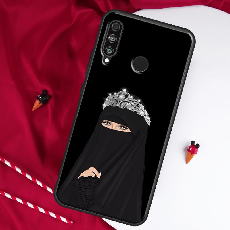 Королева никаба Исламская мусульманка Для Huawei Nova Y61 Y70 Y90 Y60 Y72 Y91 12s 12i 11i 7i 8i 9 10 SE P60 Pro P30 P40 Lite Чехол