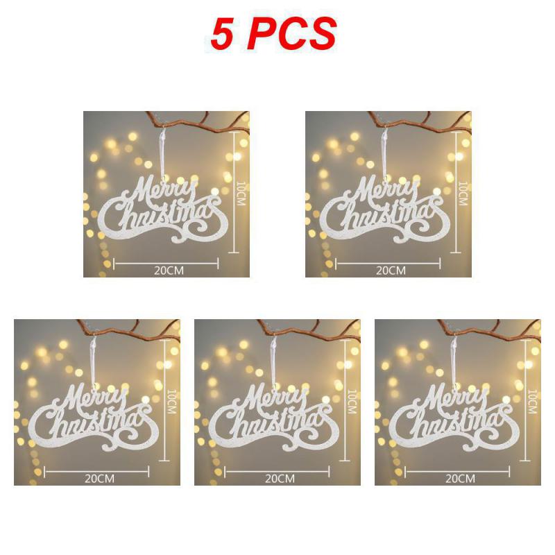 1~10 шт. Веселый рождественский знак 2024 года, украшение на рождественскую елку, деревянная дверь, настенные украшения, доска для праздников, для дома, для дома и улицы