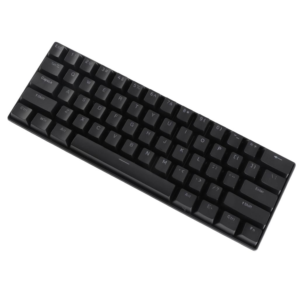 61 Key Keyboard RGB Wired Mechanical Shaft Portable Two Color Injection Molding 61 Key Layout Keyboard