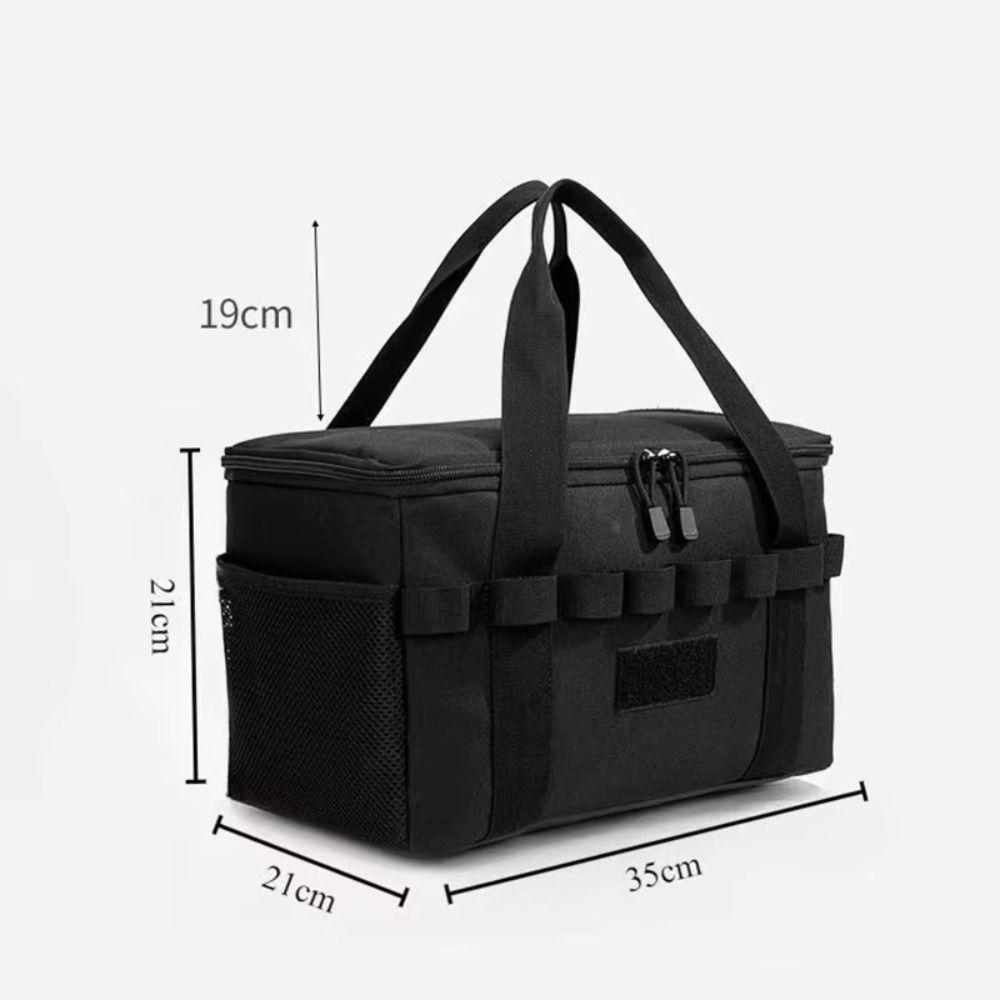 Insulated Insulated Lunch Bag Portable Camping Tote Bag Durable Picnic Storage Bag Hiking