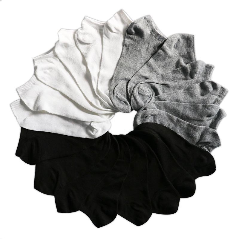 10 Pairs Comfortable Candy Color Cotton Sock Slippers Short Socks Fashion Low Cut Breathable Socks