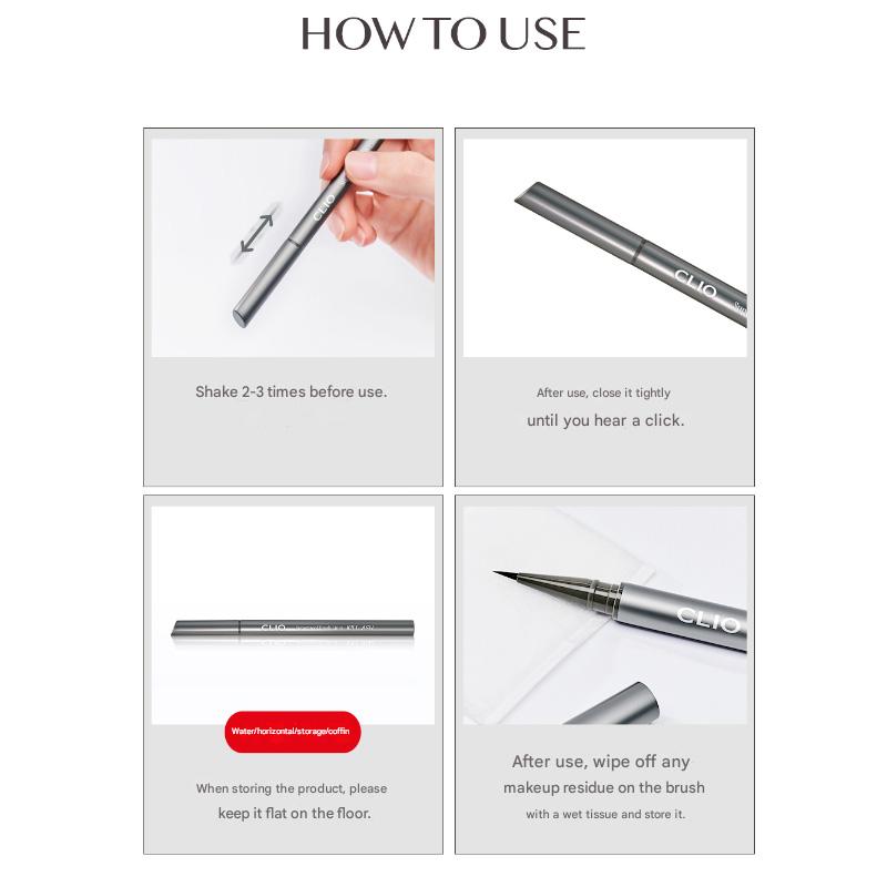 CLUB CLIO Super Proof Brush Liner Kill Ash 1 г, 2 цвета (3 варианта)