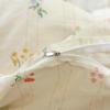 Ins Simple Style Pure Cotton Bed Four-piece Set, Cotton Quilt Cover, Bed Sheet, Small Floral Three-piece Set