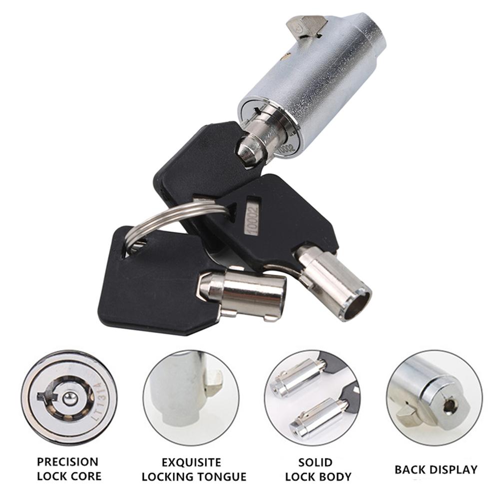 Различные Применения Ключевой Замок для Торговых Автоматов Замок из Цинкового Сплава с Ключом