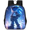 Рюкзак Sonic из ткани Оксфорд большой вместимости 15 дюймов для детей