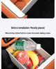 Силиконовая подставка-подстаканник для холодильника на заднее сиденье Ideal i6/i8