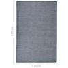 Outdoor Flat Woven Rug 120 x 170 cm Blue