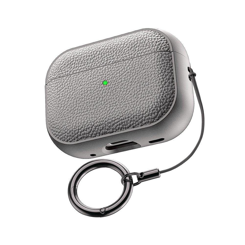 Улучшенный чехол для AirPods Pro 3 с текстурой мягкой кожи, защитный чехол, совместимый с Apple Airpods Pro 3-го поколения, беспроводная зарядка