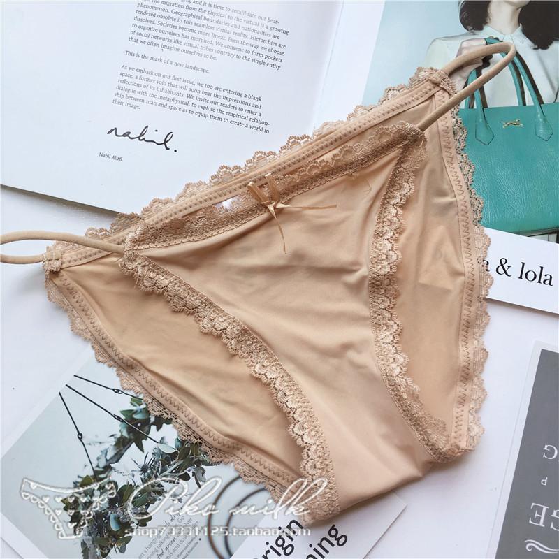 Sexy Cute Ice Silk Women's Underwear Ice Silk Lace Cute Sexy with Children Underwear