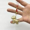 Get Rich Gold Horse Keychains Wealthy Mobile Chain Bags Accessory Bag Pendant  Zodiac Horse Year