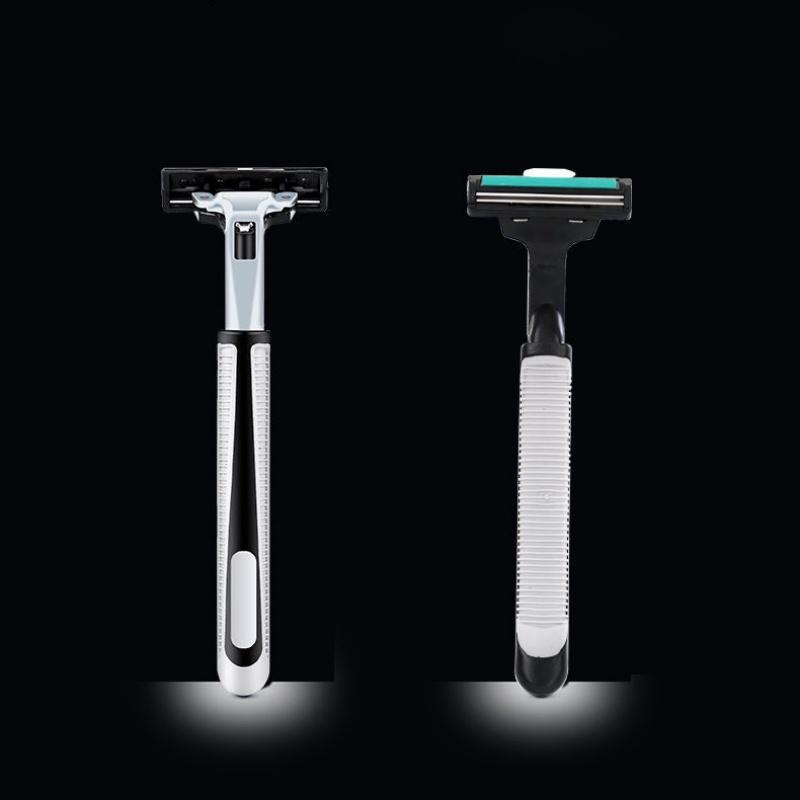 Manual Shaver Double-layer Portable Razor For Men