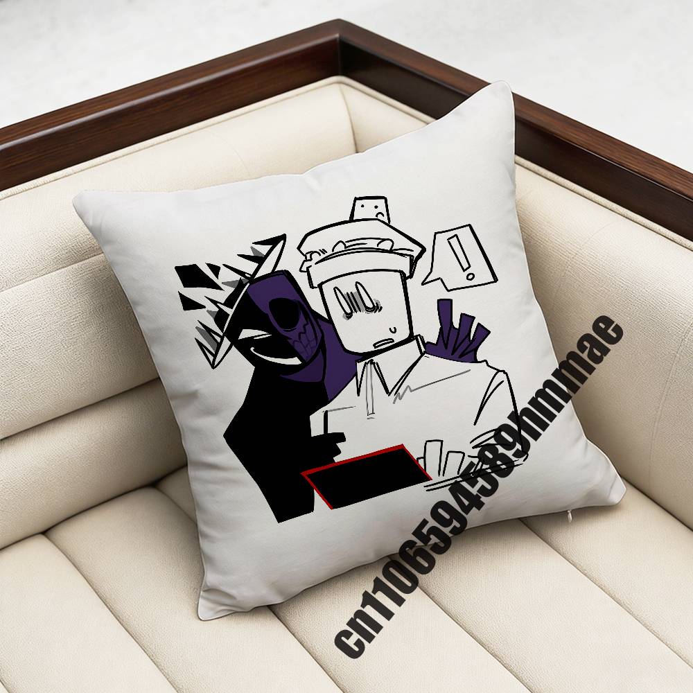 For Funny Clkidd n Throw Pillow Case Sham xcm xcm Square Car Pillowcase Pad Cushion Cover