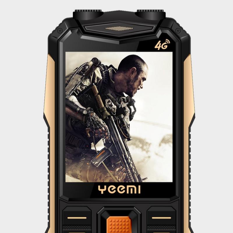 YEEMI K1+ ультратонкий прочный мобильный телефон 2,6 дюйма с двумя SIM-картами, большой клавиатурой, громким динамиком, фонариком, кнопкой функции, сотовый телефон для пожилых людей