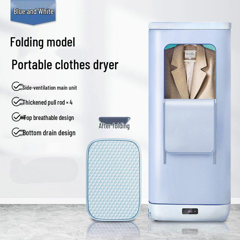 Smart Foldable Automatic Ironing and Drying Machine with Integrated Garment Steamer
