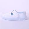 2025 весна детский сад детская парусиновая обувь большой размер одноклассники маленькие белые туфли танцевальная обувь детская белая тканевая обувь