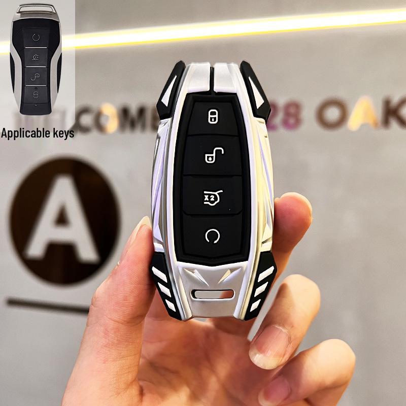 Чехол для ключа-брелока BYD Han для автомобилей DMP Dolphin, Seal EV, Yuan Pro, Tang, Qin, Song Plus DMI