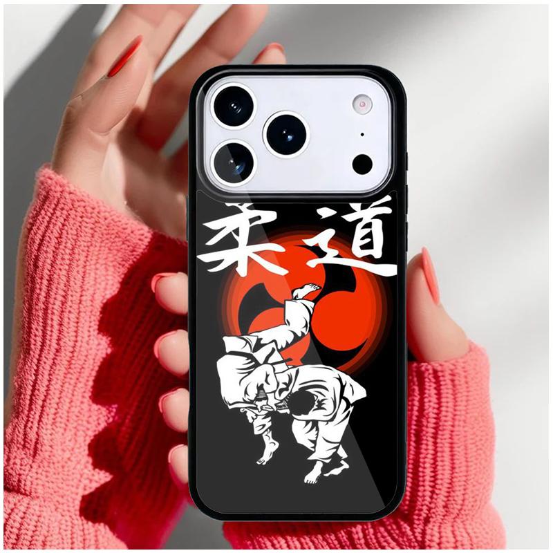 Чехол для телефона Judo для iPhone 17 16 15 14 13 Pro Max Задняя крышка для 12 11 Pro Coque