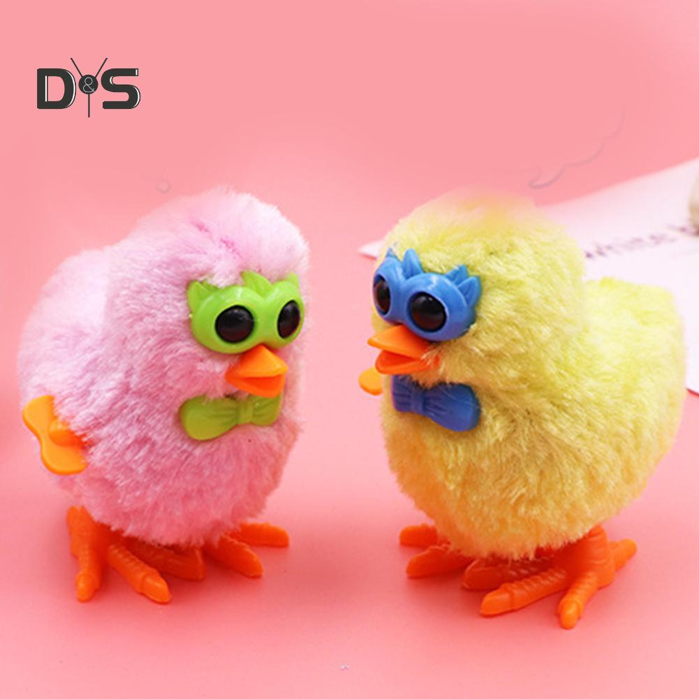 Мультяшные плюшевые очки цыпленок заводная кукла интерактивная детская игрушка