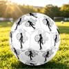 Size 5 FootballEdward Scissorhands Durable PU Soccer Ball for Sports Training Outdoor Competition