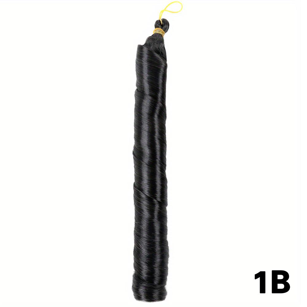 MISS WIG Synthetic French Curly Braiding Hair Extensions Long Loose Braiding Curly Spiral Hair For Women Cosplay Wear