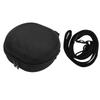 VR Glasses Carrying Case Hard Shell Shockproof Double Zipper Large Capacity with Shoulder Strap VR