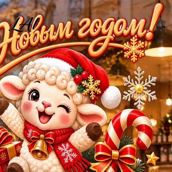 Cute Lamb Pattern Stickers 2027 Russian New Year Static Glass Stickers of Goat PVC Window Decals for Easy Removal Ornaments Home and Shop Decoration,