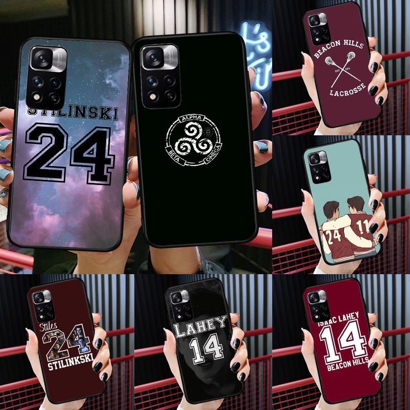 Teen Wolf Stilinski 24 McCALL Case For Xiaomi Redmi Note 13 12 11 9 10 14 Pro 9S 10S 11S 12S Redmi 14C 10C 12C 13C Cover