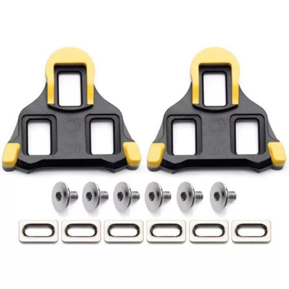 0/2/6 Degrees Cycling Shoes Cleat Pedals Plate Clip Bicycle Pedal Cleats Bicycle Accessories