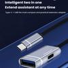 Mobile Phone Data Sync Splitter Power Supply Converter USB 3.0 PD Fast Charging Type-C OTG Adapter