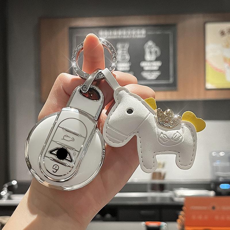 Новый чехол для автомобильного ключа из ТПУ для BMW MINI ONE JCW COOPER S F54 F55 F56 F57 F60 CLUBMAN COUNTRYMAN держатель дистанционного брелока