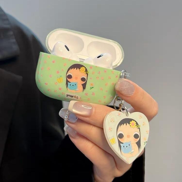 ins wind cartoon cute for AirPodspro1 earphone cover Apple Bluetooth protective case 1st generation 1 soft silicone female