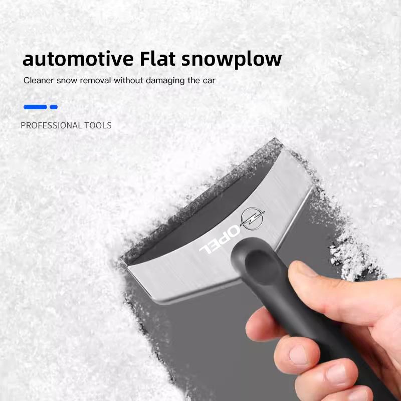 Car Snow Brush Cleaning Shovel Glass Ice Scrapers Tool For Opel Corsa D Astra Insignia Mokka Adam Combo OPC Vauxhall Vectra H G PG3