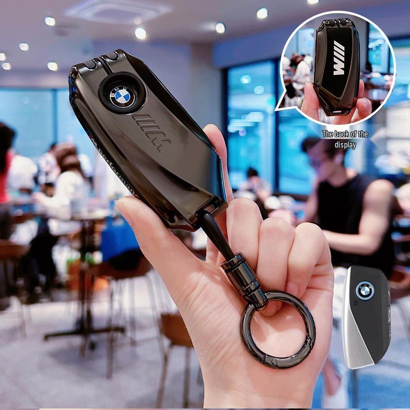 Чехол для ключа BMW: Подходит для 26 моделей, включая 5 Серию, X5, X1, 525, X3, X7 и 3 Серию.