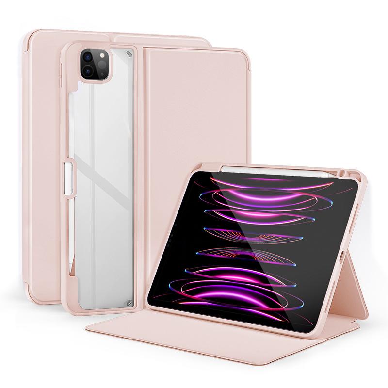 For iPad Pro 11 13 inch M4 Case iPad Air 11" 13" 12.9" 4th 5th 10.9 Pencil Holder Cover iPad 10th 10.2 9th 8th 7th Funda