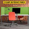 Desk Divider 60'' Desk Privacy Panel, 3 Panels Privacy Acoustic Panel, Sound Absorbing Acoustic Privacy Panel, Reduce Noise and Visual Distractions,