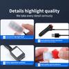 LED Automotive Interior RGB Decorative Lamp Atmosphere Lamp Foot Strip Light Kit Accessories Backlight Remote App Music Control