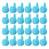1/6/12/24Pcs Self Adhesive Cable Clips Pencil Holders Waterproof Wide Application Silicone Thumbs-Up Wall Hooks