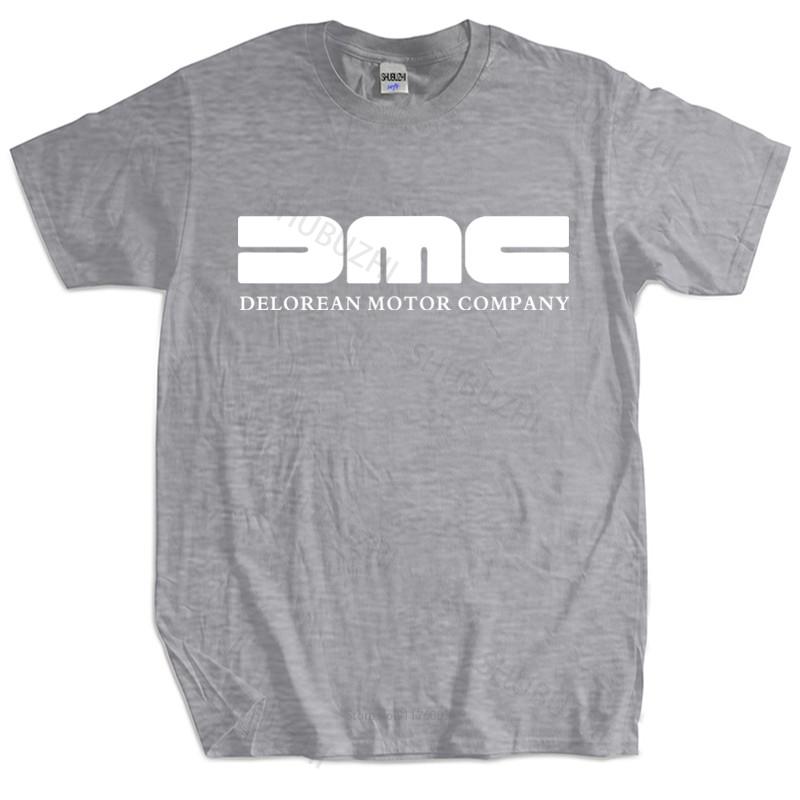 New fashion tshirt cotton tees Unisex DMC DeLorean TShirt Back To The Future Retro Mcfly mens brand tshirt male gift tops