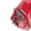 CHANEL CC Mark Lipstick Double Chain Crossbody Flap Bag Shoulder Bag Red/pink