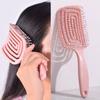 Elastic Massage Comb Out Hair Brush Scalp Massage Combs Hair Styling Detangler Drying Detangling Tool