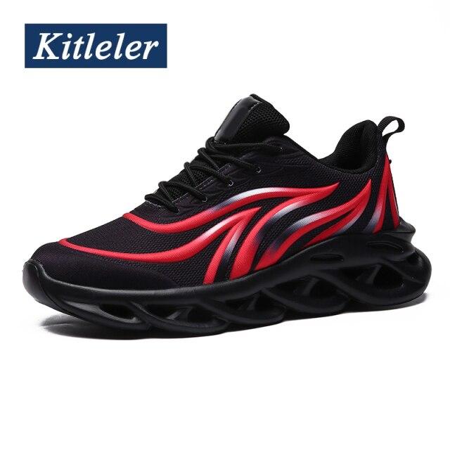 Men 'S Flame Printed Sneakers Sports Shoes Comfortable Running Shoes Outdoor Men Athletic Fashion Design Casual Men Winter Shoes