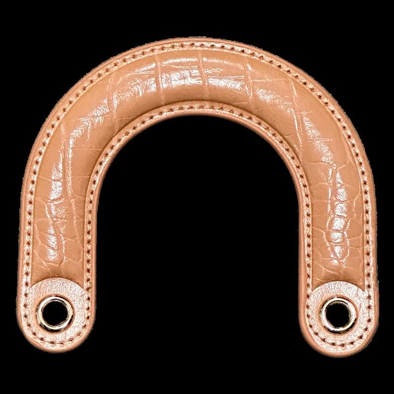 Curved PU Bag Strap Handle - Replaceable Handheld Bag Accessory