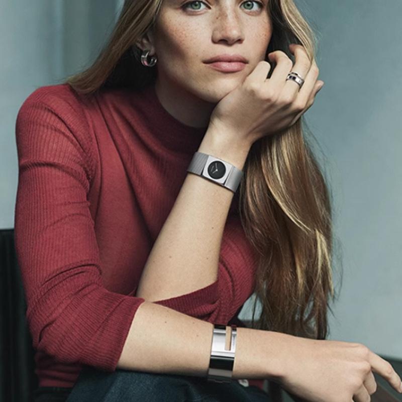 Calvin Klein Часы кварцевый механизм стальной ремешок 26,44 мм черный циферблат женские часы 30 метров водонепроницаемые 25100061