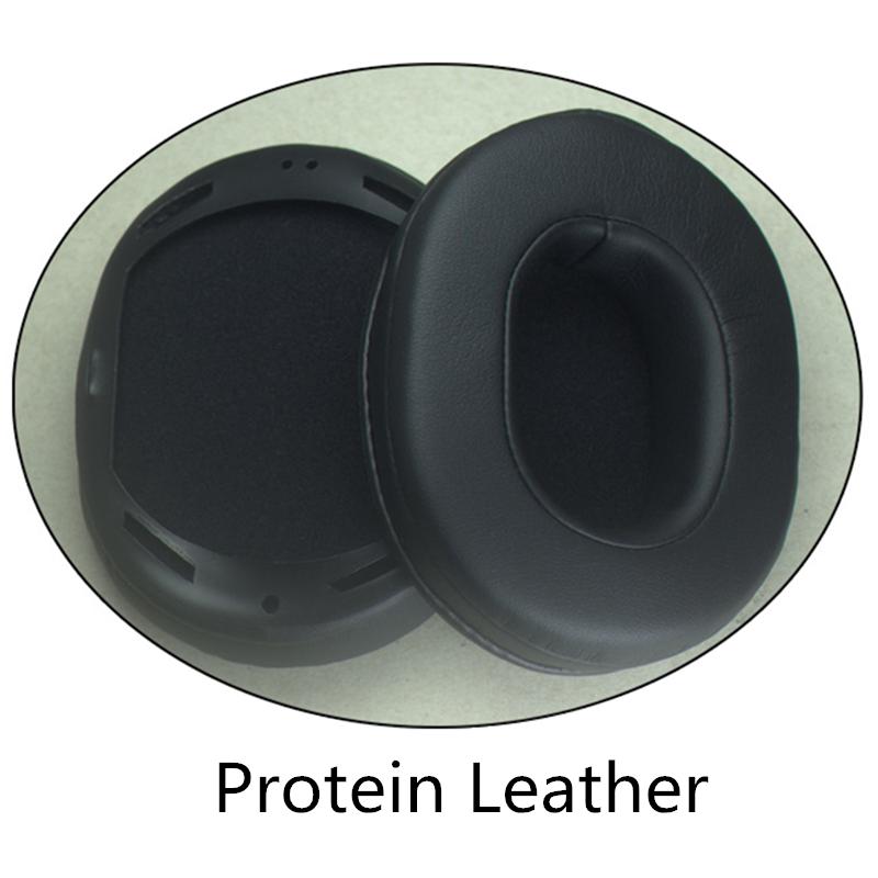 Sheepskin Replacement earpads Memory Foam Ear Pads Cushion For SONY MDR-1A 1R 1ADAC 1ABT MK2 1RBT Headphones Black Accessories