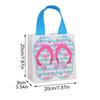 12Pcs Gift Bag Beach Non-Woven Tote Bag Flip Flop Pattern Tote Bag Gift Beach Waterproof Tote Bag Waterproof Multicolor